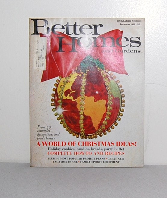 1968 Better Homes and Gardens Magazine