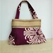 Handbag Purse Everyday Bag : Plum Crazy for You