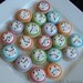 Alice in Wonderland - Eat Me mini cookies - clock mini cookies - 2 dozen