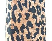 New IPHONE 4s Leopard Print  CORK wood Case Cover for apple iphone 4g Verizon