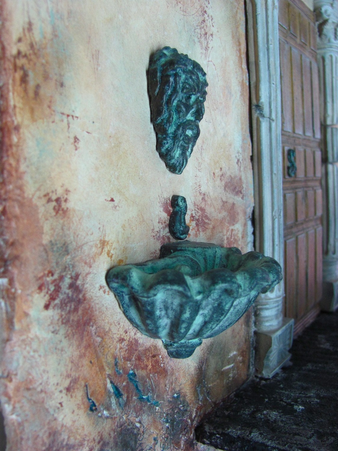 Original Mixed Media 3D The Faces of Venice "SOUL" - OOAK - International Shipping