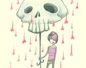 let a skull be your umbrella