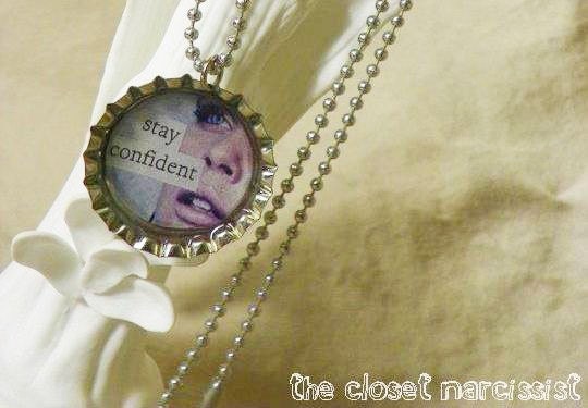Stay Confident Bottlecap Necklace