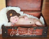 CROCHET PATTERN - Bumpy Chunky Newsboy Cap