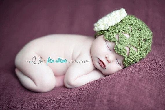 CROCHET PATTERN -Little Miss Lace Beanie