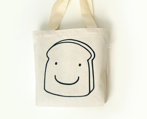 Cotton canvas tote bag SANDWICH BAG-Meal bag-TOTE