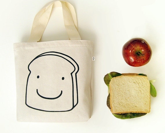 Cotton canvas tote bag SANDWICH BAG-Meal bag-TOTE