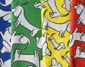Doodle Basset (Large) Quilting Weight Cotton Fat Quarter
