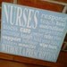 Nurses wooden sign by dressingroom5