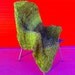 Bright Home Decor Neon Home Green Ombre Throw Afghan Blanket Home Decor Lap Warmer (Psychedelic)