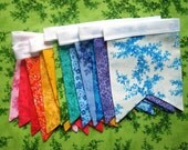 BEST SELLER - Double-Pointed Pennant Banner - Vintage Style