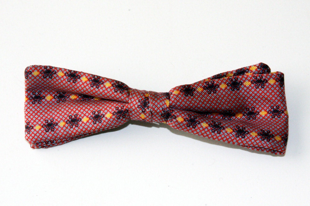 Pink Sunsets Clip On Bow Tie