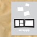 PRINTABLE ARTWORK / Scrappy 8.5 x 11 Poster with Color Options