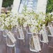 Unique Wedding Escort Card Favor - Custom Tag Colors Available
