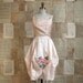 vintage 50s pink silk organza dress