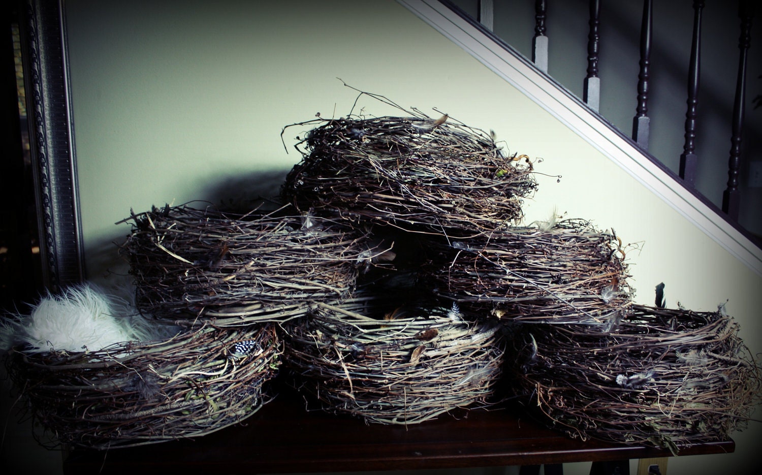 Newborn Bird Nest Photo Prop-Sweet Little Birdie Nest Baby Newborn Photo Prop
