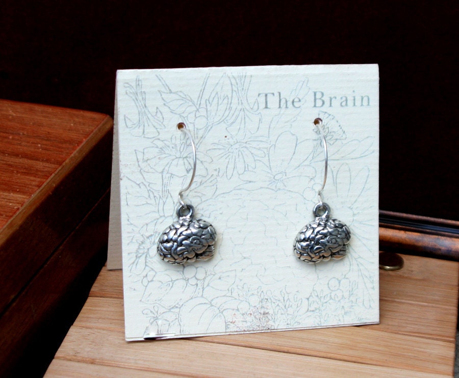 Brain Earrings