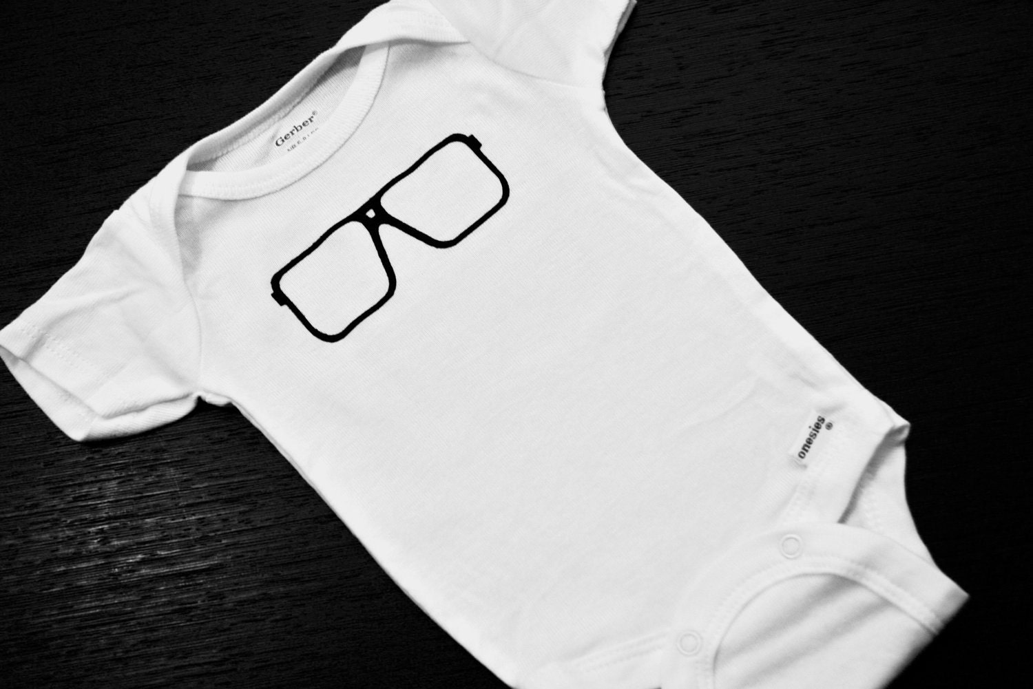 Funny Geek Baby Onesies - Nerd Glasses - READY TO SHIP