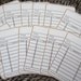 Vintage Style Library Cards (set of 12) - Hand Stamped