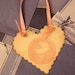 25 Baby Wish Tags - Hand Stamped - Heart Shaped - Baby Buggy