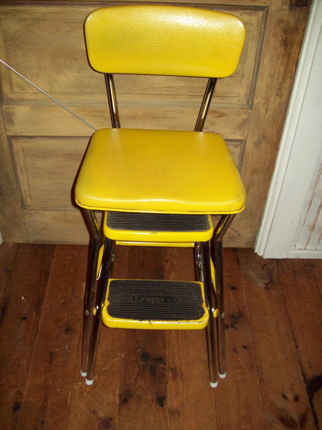 Vintage Cosco Step Stool Chair. by thevrose on Etsy