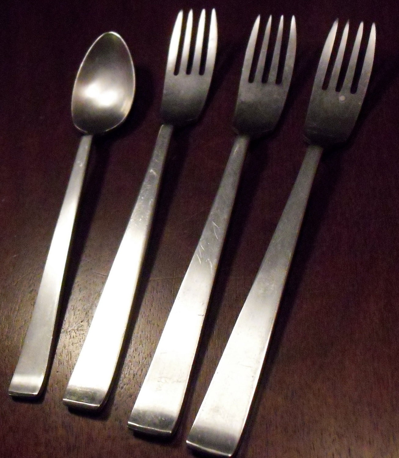 Vintage Stainless Flatware: Cora by Sola (Imported by Evans International)