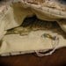 Victorian Gypsy Bag handmade shabby romantic layers ruffled laces doilies ivory creme