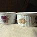 Vintage Royal Worcester Evesham Ramekin Souffle Dessert Individual Serving Dishes - Gold Rimmed Ramekins Berries - set of 4