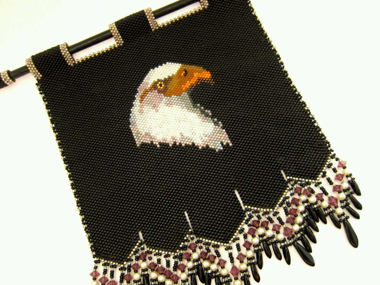 SALE Eagle Tapestry Wall Display