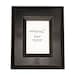5x7 picture frame with 3 inch border - black