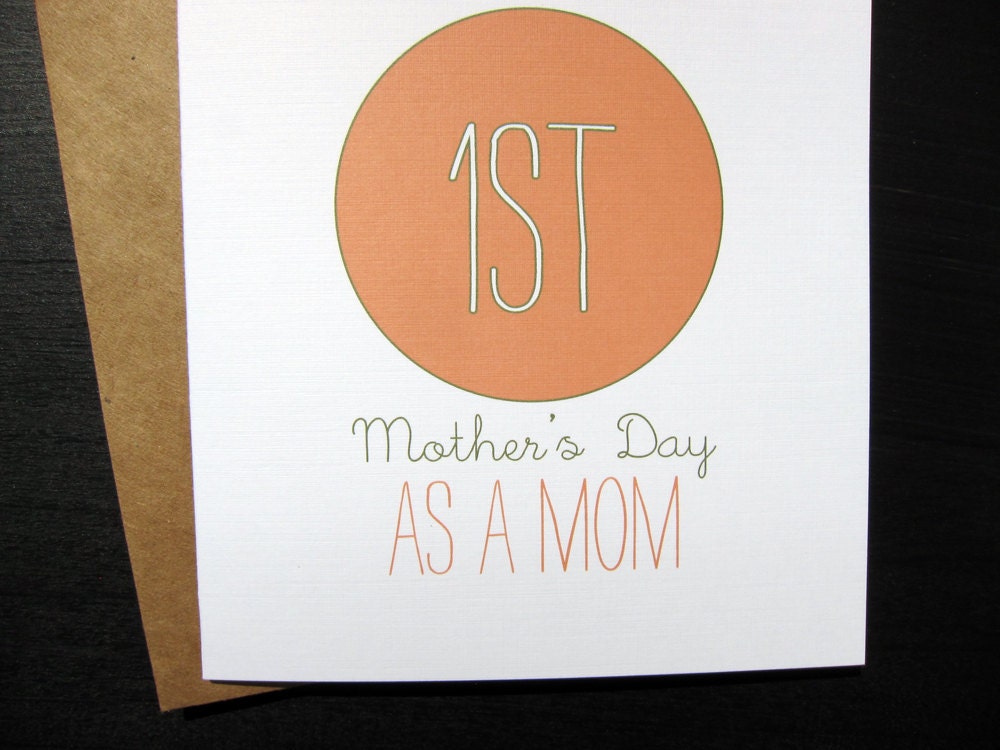 Your First Mother's Day: Single Card