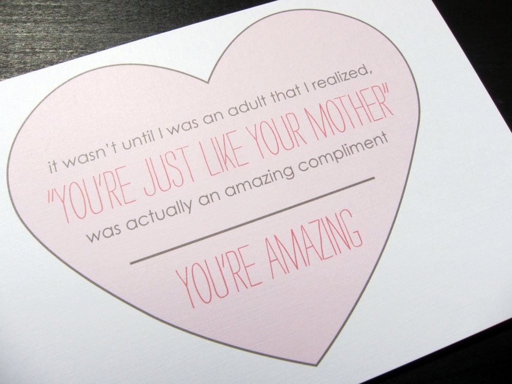 Just Like Your Mother: Single Card
