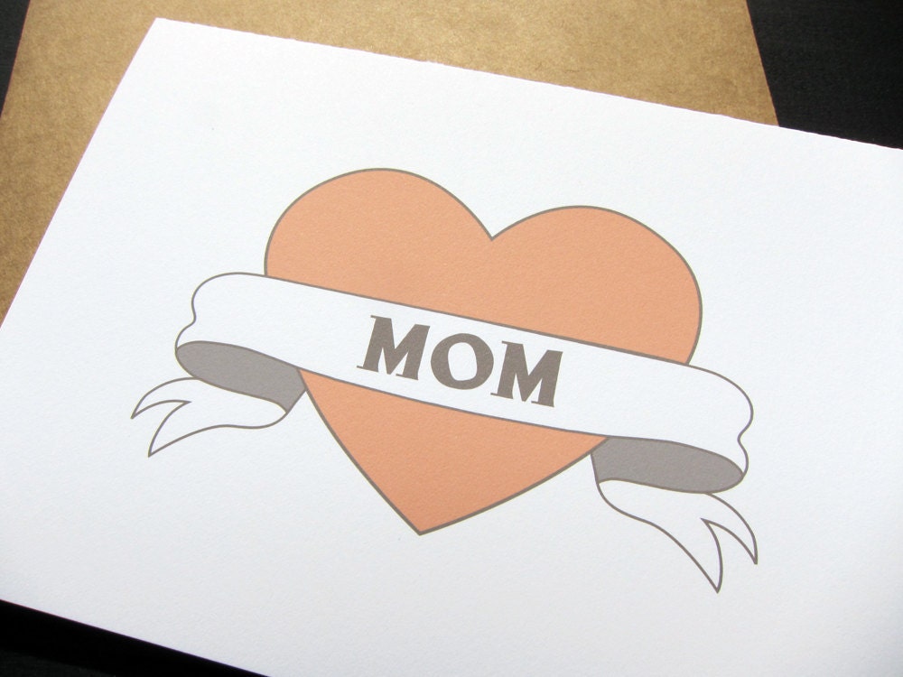 Mom Heart: Single Card