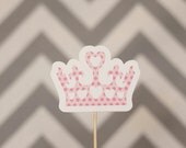 Princess Crown Cupcake Topper