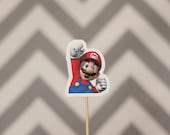Mario Cupcake Topper