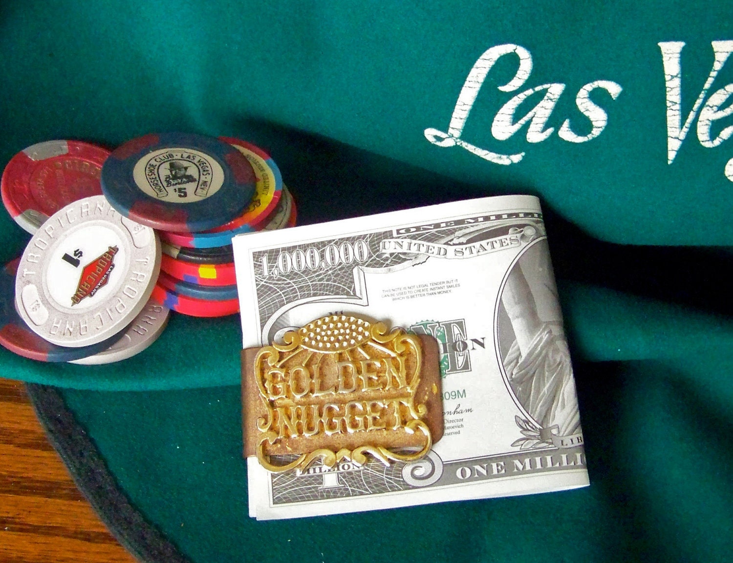Vintage Las Vegas Golden Nugget Money Clip