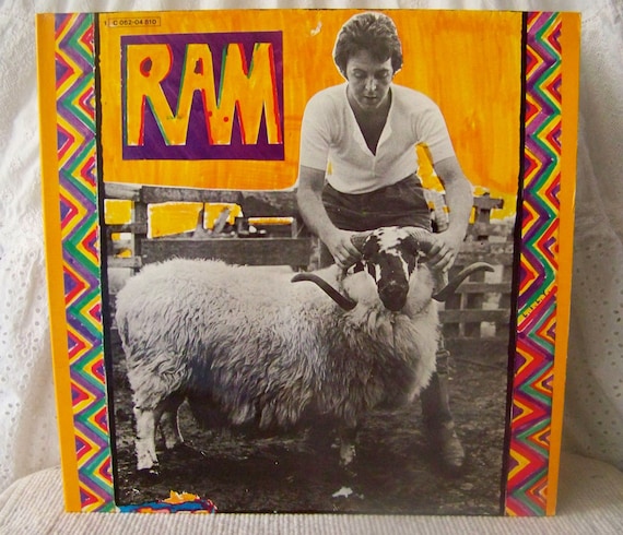 Vintage Paul McCartney Ram Vinyl Record Album by cynthiasattic