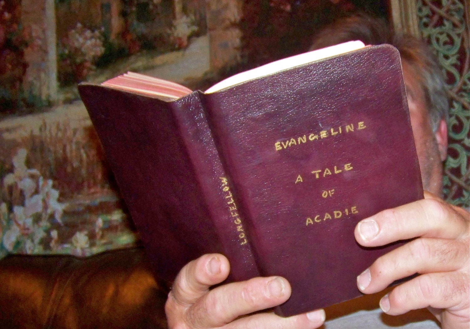 Antique Longfellow Poetry Book late 1800s
