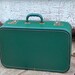 Air Pak Suitcase Green 1940s
