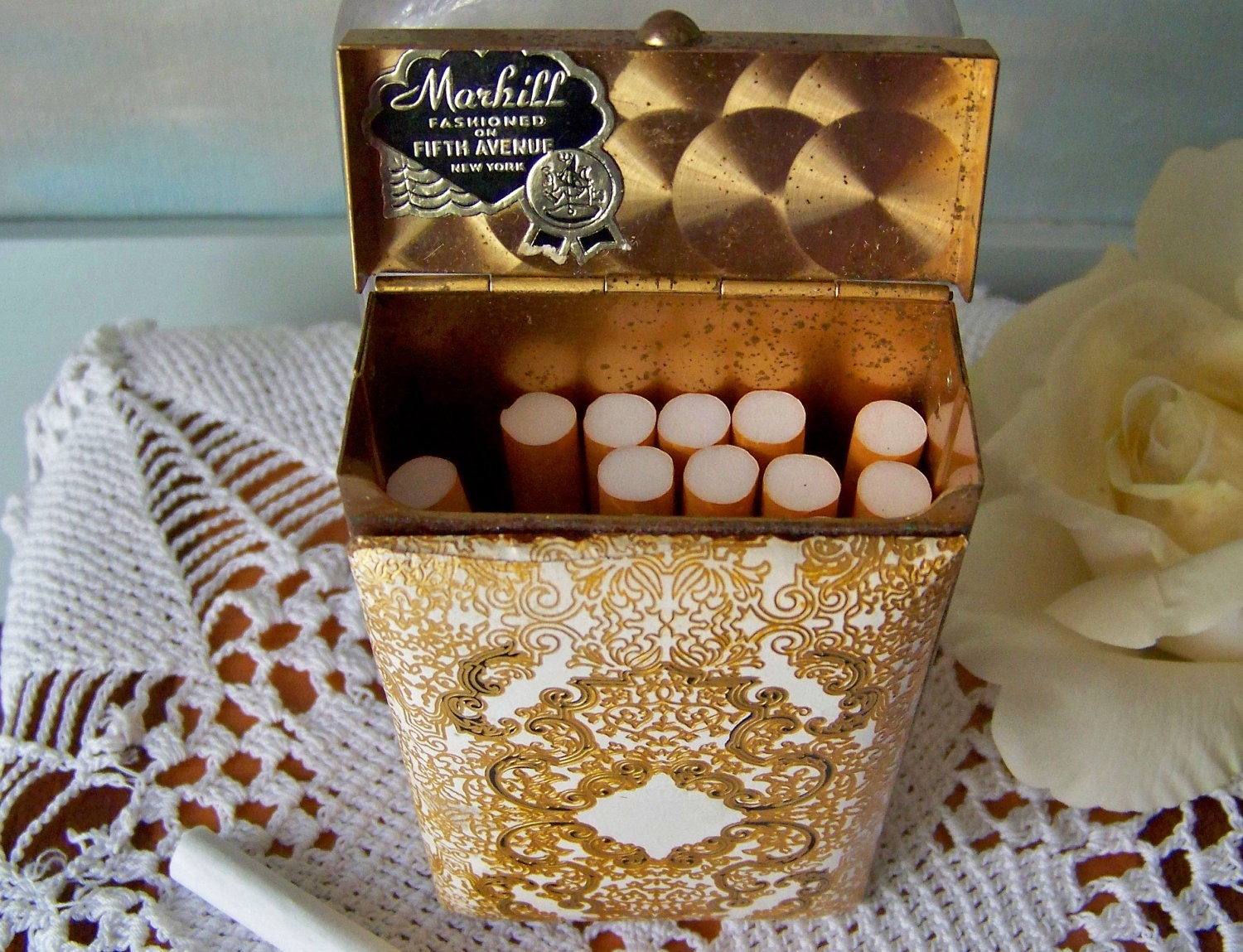 Marhill Cigarette Case Cushioned Leather
