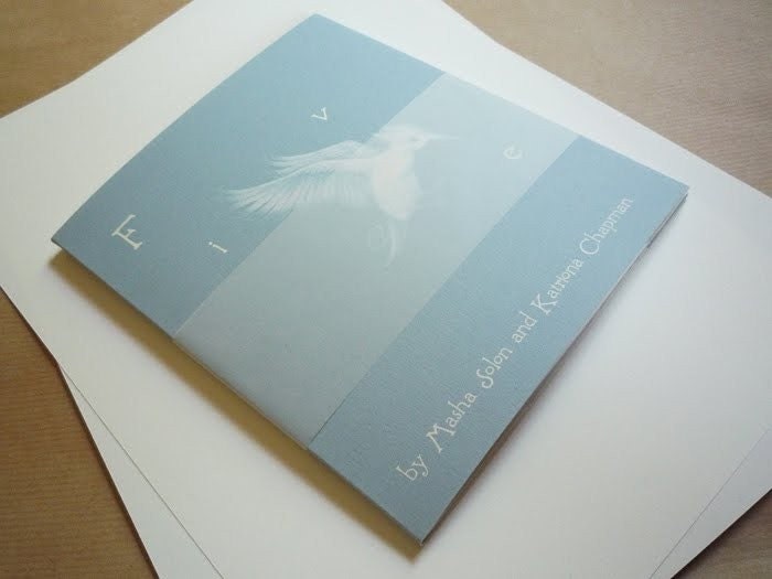 My hand-made illustrated book 'Five'