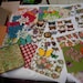 The Butterfly art kit-pack of many art supplies for mixed media art/scrapbooking/art journaling/crafts