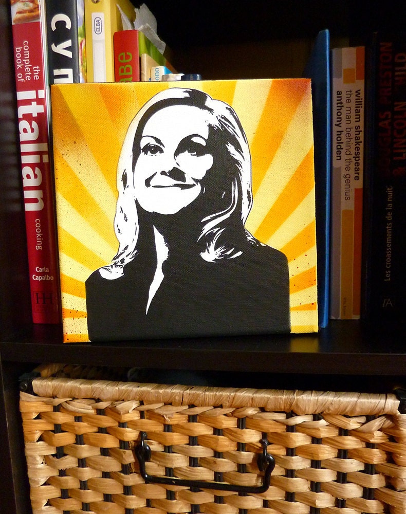 Parks and Recreation: Leslie Knope Sunrise in Pawnee painting