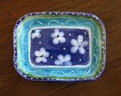 Darling Floral Soap or Butter Dish