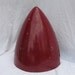 Vintage Airplane Prop Spinner Red Man Cave Mantique