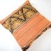 SALE Antique Turkish Kilim Pillow Cover - Hand Embroidered - 18x18 inch
