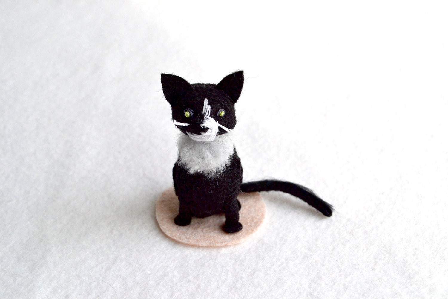 custom pet portrait - 3d felt miniature plush portrait of your pet