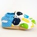 Splash Bison Booties Size 0 to 6 Months Baby Newborn Soft Shoes Whale