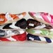Chevron Bison Booties Size 0 to 6 Months Baby Ready to Ship zig zag zigzag soft shoes newborn