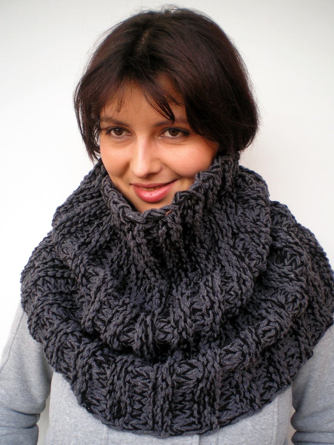 Knit Circle Scarf